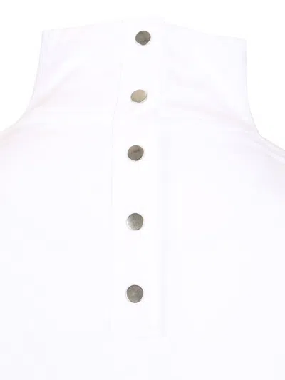 Alaïa Triangle T-shirt In White