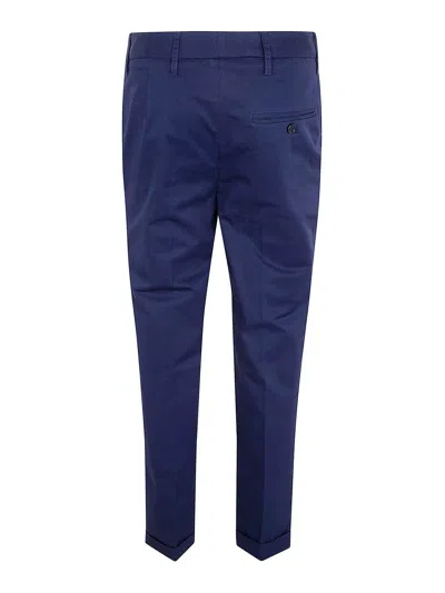 Aspesi Regular Trousers In Blue