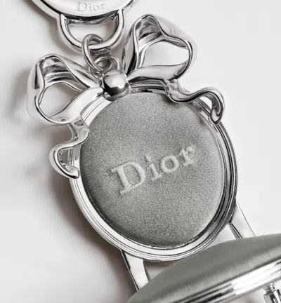 Dior Icon Bag Charm In White