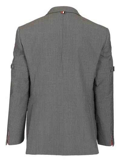 Thom Browne Blazer In Grey