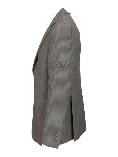 Thom Browne Blazer In Grey