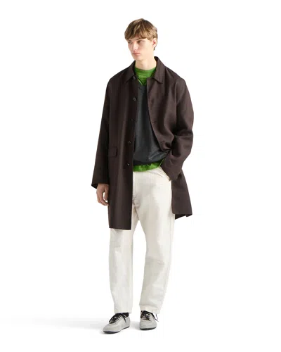 Prada Cotton T-shirt In Green