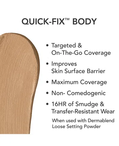 Dermablend Quick-fix Body, 0.42 Oz. In Medium 40w