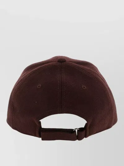 Ballantyne Monogram Patch Cap In Brown