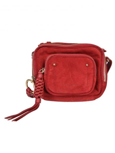 Shop See By Chloé Patti Camera Shoulder Bag In Red