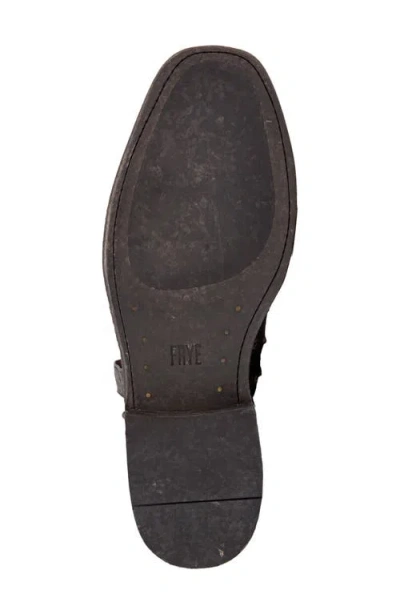 Frye Weston Roper Leather Boot In Brown
