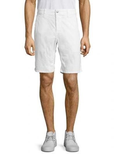 Shop Joe's Men's The Brixton Cotton Trouser Shorts In Optic White