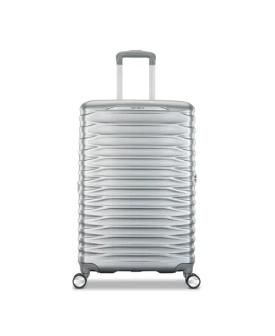 Samsonite Spin Tech 7 Medium Check-in Spinner In Aluminum Silver