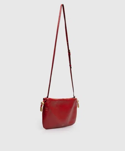 Versace Tag Drawstring Pouch Handbag In Pattern