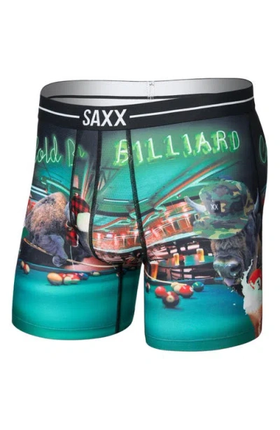 Saxx Volt Breathable Sim Fit Mesh Boxer Briefs In Multi