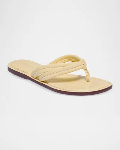 Bernardo Miami Knotted Strap Sandals In Neutral