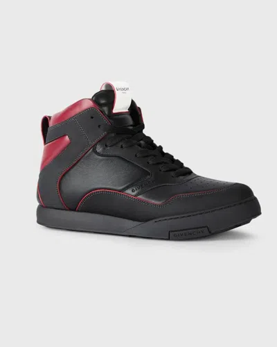Givenchy Yard Court High Top Sneaker In Black