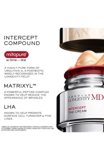 Lancôme Absolue Longevity Md Intercept Face Cream For Mid-age In Multi