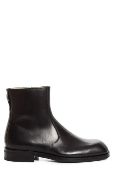 Lemaire Zip Boot In Black