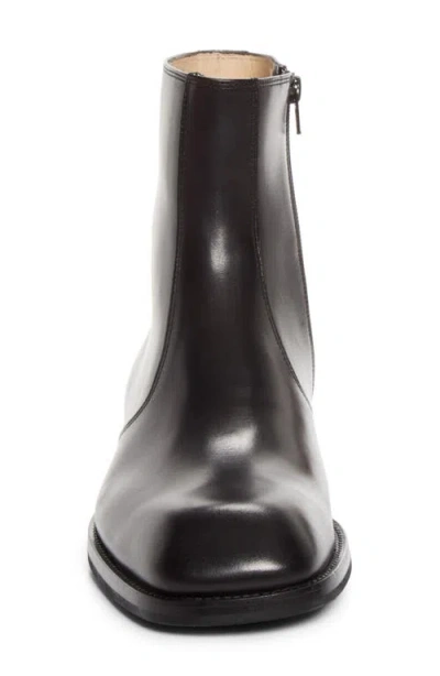Lemaire Zip Boot In Black