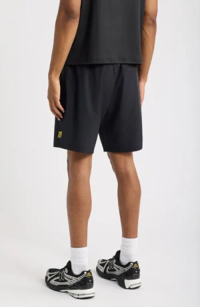 Santo Studio Surf Division Tech Shorts In Black