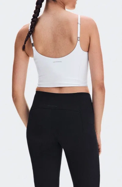 On Studio Cropped Tank In White