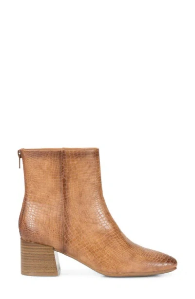 Baretraps Walless Faux Leather Bootie In Brown