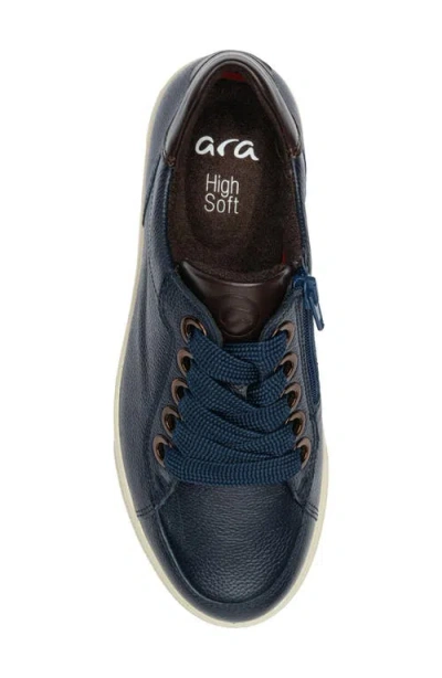 Ara Flora Sneaker In Blue