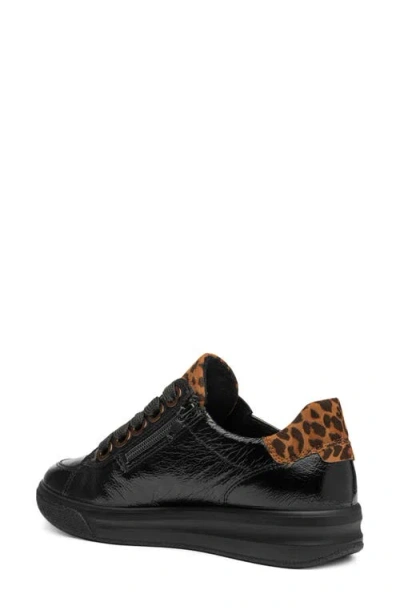 Ara Flora Sneaker In Black