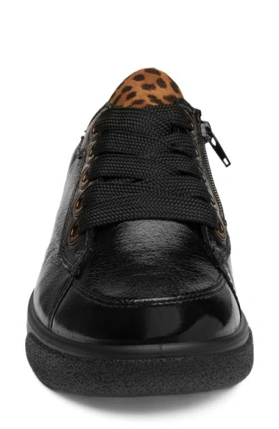 Ara Flora Sneaker In Black