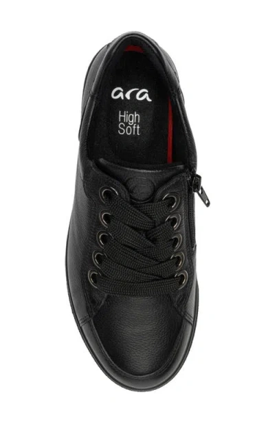 Ara Flora Sneaker In Black