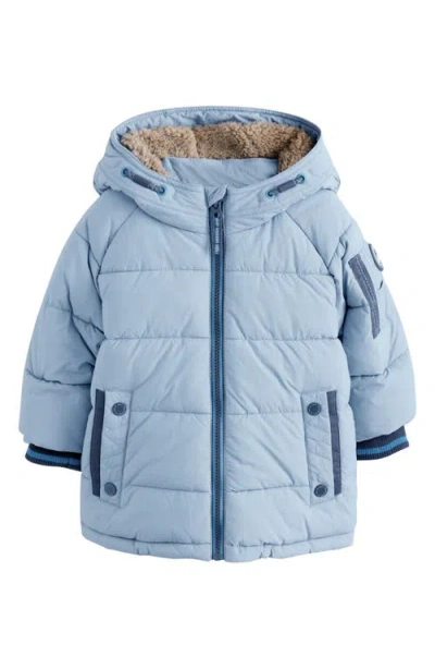 Next Kids' Quilted Utility Jacket In Blue