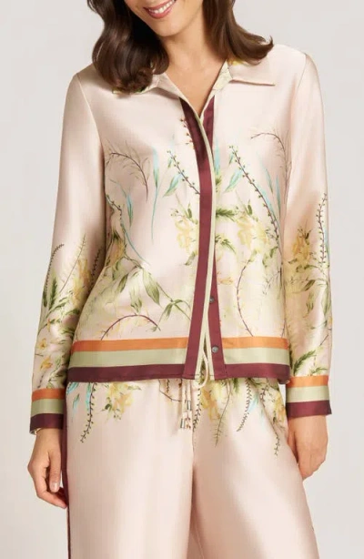 Matty M . Palmera Button Down Shirt In Multi