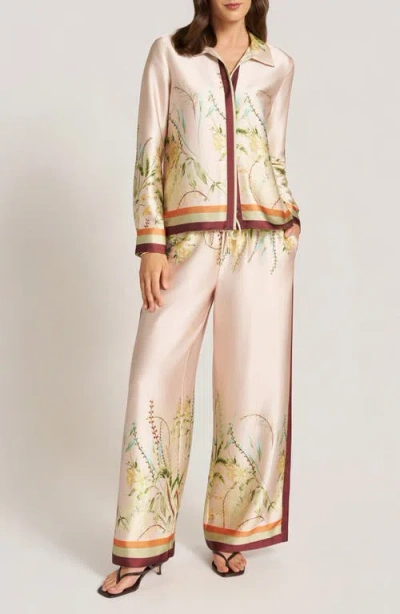 Matty M . Palmera Button Down Shirt In Multi