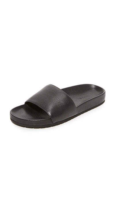 Vince Gavin Slide Sandal In Black