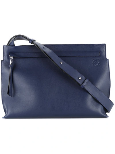 Loewe Zipped Crossbody Bag - Blue