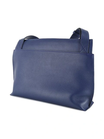 Shop Loewe Zipped Crossbody Bag - Blue