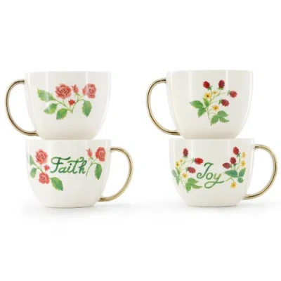 Gibson Home 8 Piece 17.5 Ounce Ceramic Assorted Mug Set In Multi
