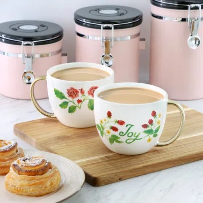 Gibson Home 8 Piece 17.5 Ounce Ceramic Assorted Mug Set In Multi