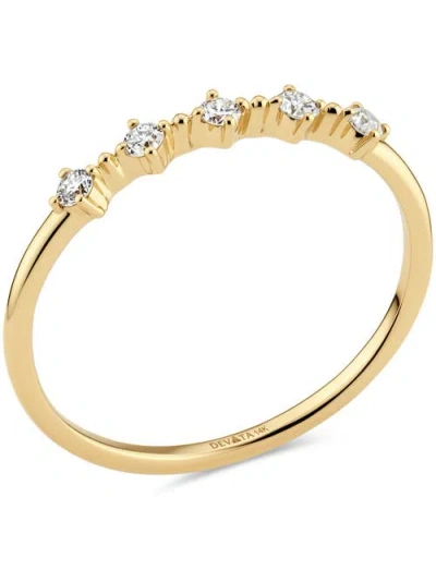 Devata Station Lab Grown Diamond Ring In Red