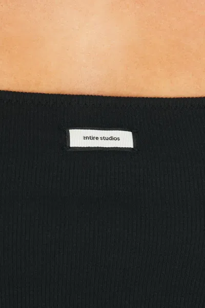 Entire Studios Lounge Tank Top In Black
