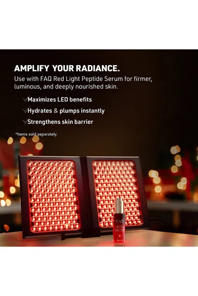 Foreo Faq Dual Led Panel Light Therapy In Red