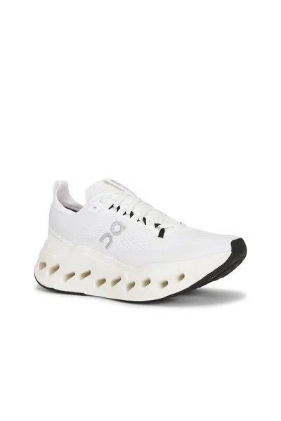 On Running Cloudsurfer Max Sneaker In White