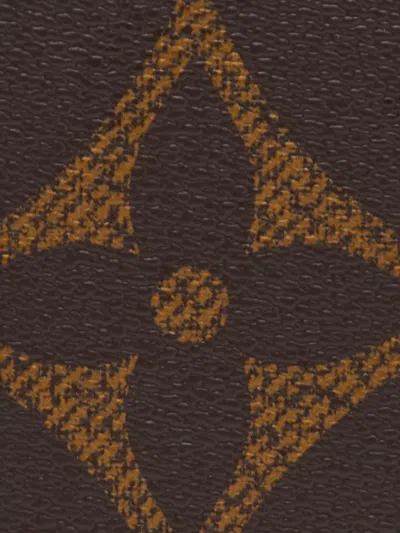 Pre-owned Louis Vuitton Reverse Monogram Giant Iphone 18pro Case In Brown