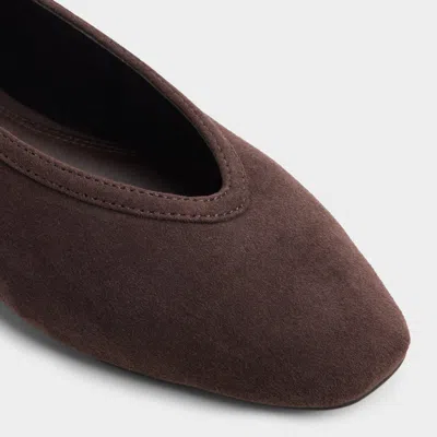 Aldo Ayrah Ballet Flat In Brown