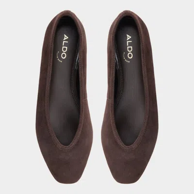 Aldo Ayrah Ballet Flat In Brown