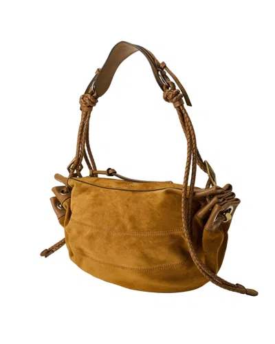 Isabel Marant Maia Medium Shoulder Bag In Cognac