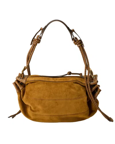 Isabel Marant Maia Medium Shoulder Bag In Cognac