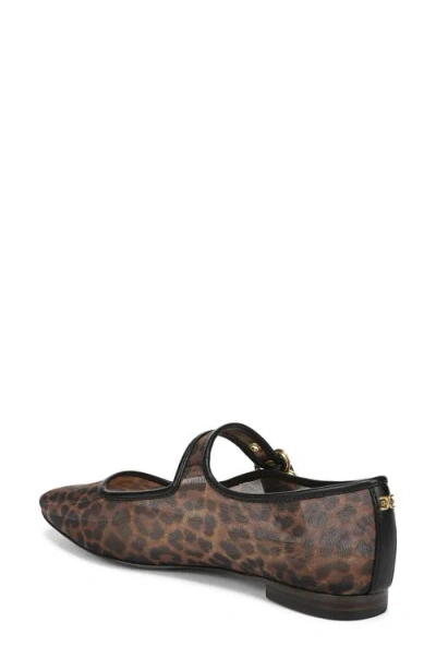 Sam Edelman Michaela Mesh Mary Jane Flat In Multi