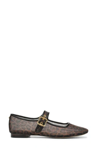 Sam Edelman Michaela Mesh Mary Jane Flat In Multi
