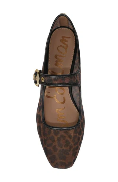 Sam Edelman Michaela Mesh Mary Jane Flat In Multi