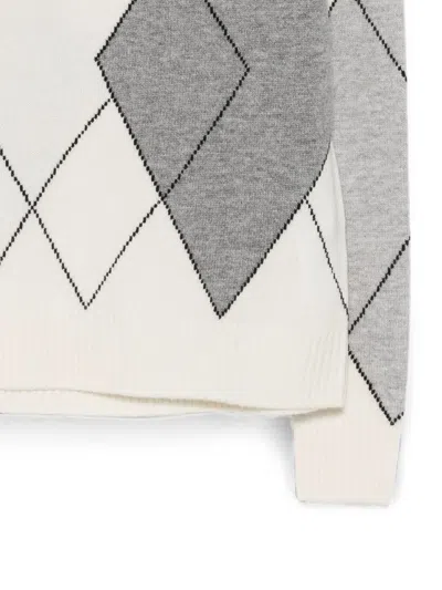 Seventy Argyle-pattern Roll-neck Sweater In Multi