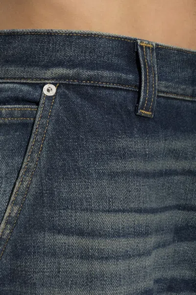 Haikure Belt-loop Jeans In Blue