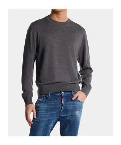Dsquared2 D2-upside-down Pullover In Gray