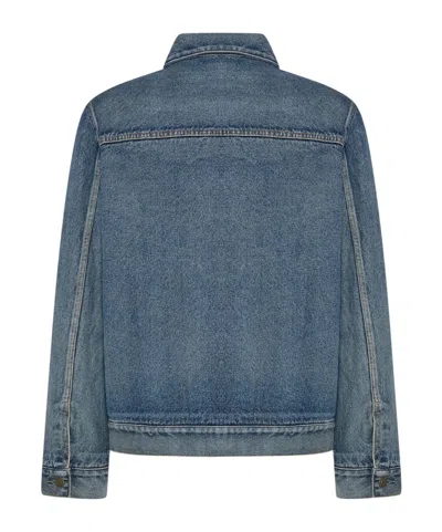 The Row Denim Mendo Jacket In Blue